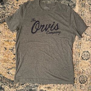 Orvis Charcoal Gray Short Sleeve Tee